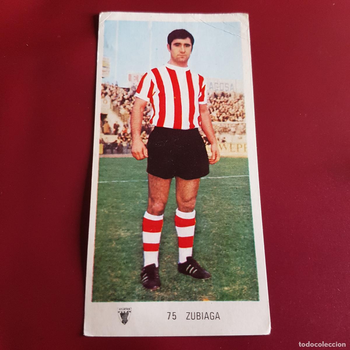 Cromos de F&uacute;tbol: RUIZ ROMERO - FUTBOL 1971 1972 - 71 72 - BILBAO - ZUBIAGA 75 - NUNCA PEGADO