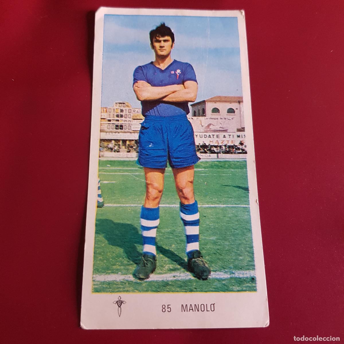 Cromos de F&uacute;tbol: RUIZ ROMERO - FUTBOL 1971 1972 - 71 72 - CELTA - MANOLO 85 - NUNCA PEGADO