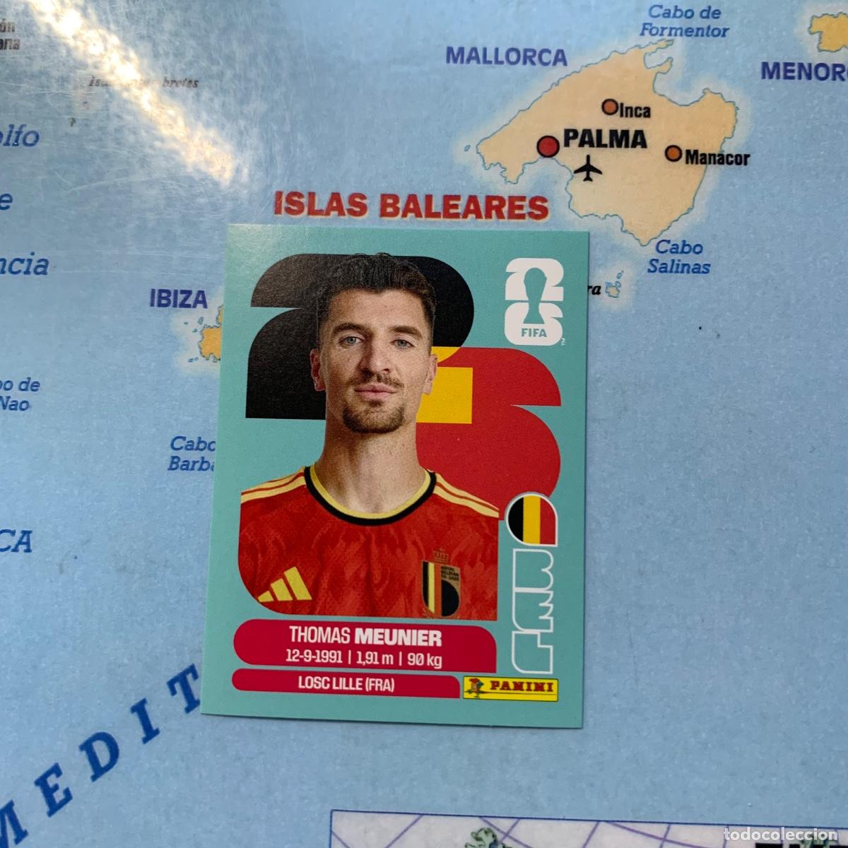 Cromos de F&uacute;tbol: B&eacute;lgica n&uacute;mero 8 cromo panini Mundial Fifa World Cup 2026