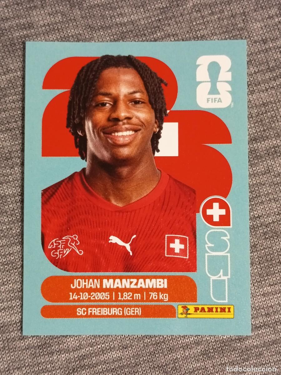 Cromos de F&uacute;tbol: MANZAMBI SUI 15 STICKER MUNDIAL 2026 PANINI FIFA WORLD CUP NUEVO