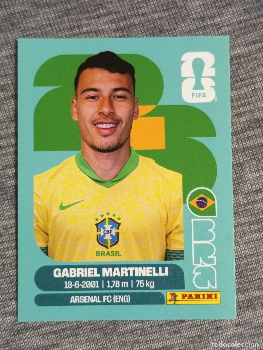 Cromos de F&uacute;tbol: MARTINELLI BRA 18 STICKER MUNDIAL 2026 PANINI FIFA WORLD CUP NUEVO
