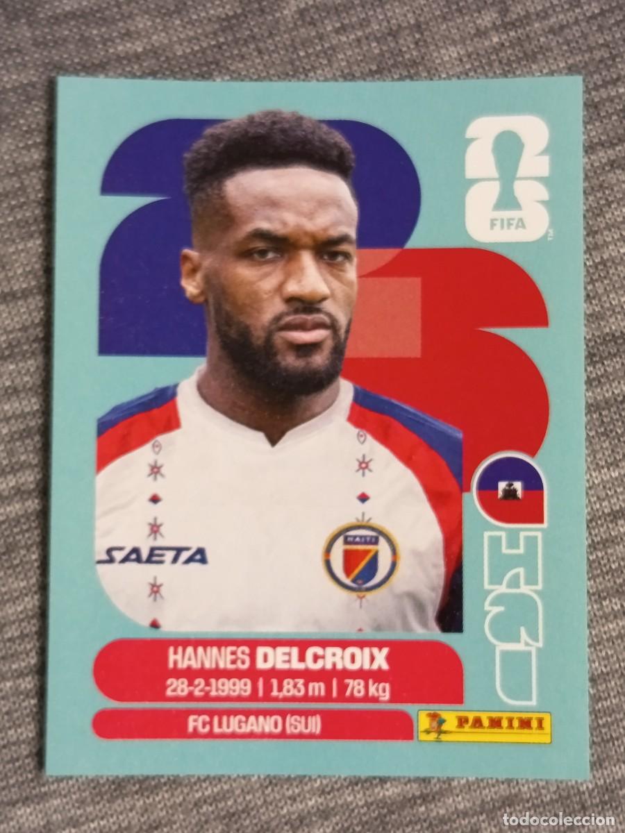 Cromos de F&uacute;tbol: DELCROIX HAI 9 STICKER MUNDIAL 2026 PANINI FIFA WORLD CUP NUEVO
