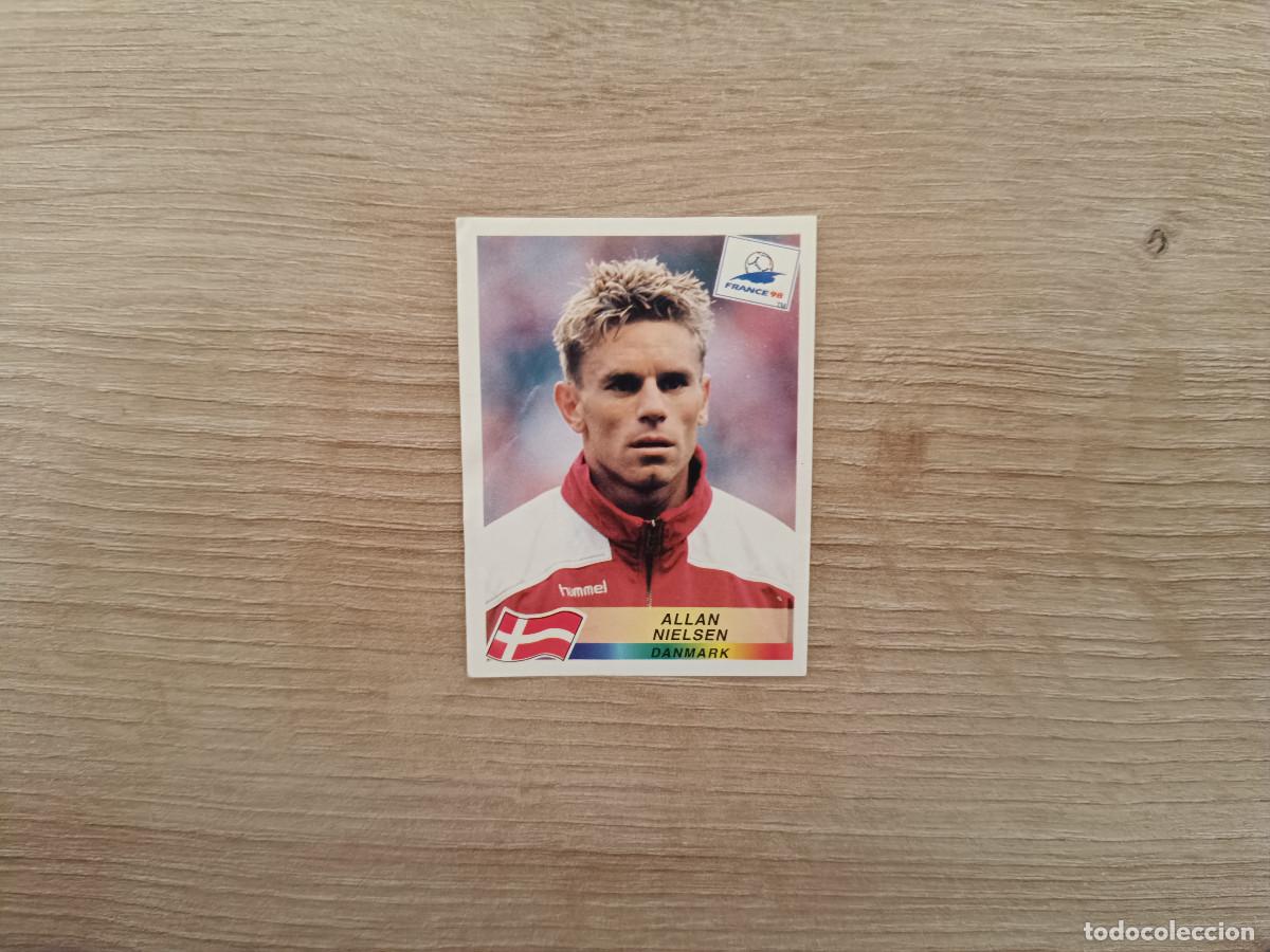 Cromos de F&uacute;tbol: CROMO DE FUTBOL PANINI DANONE ALLAN NIELSEN DANMARK SIN PEGAR NUNCA PEGADO FRANCIA 98 D526