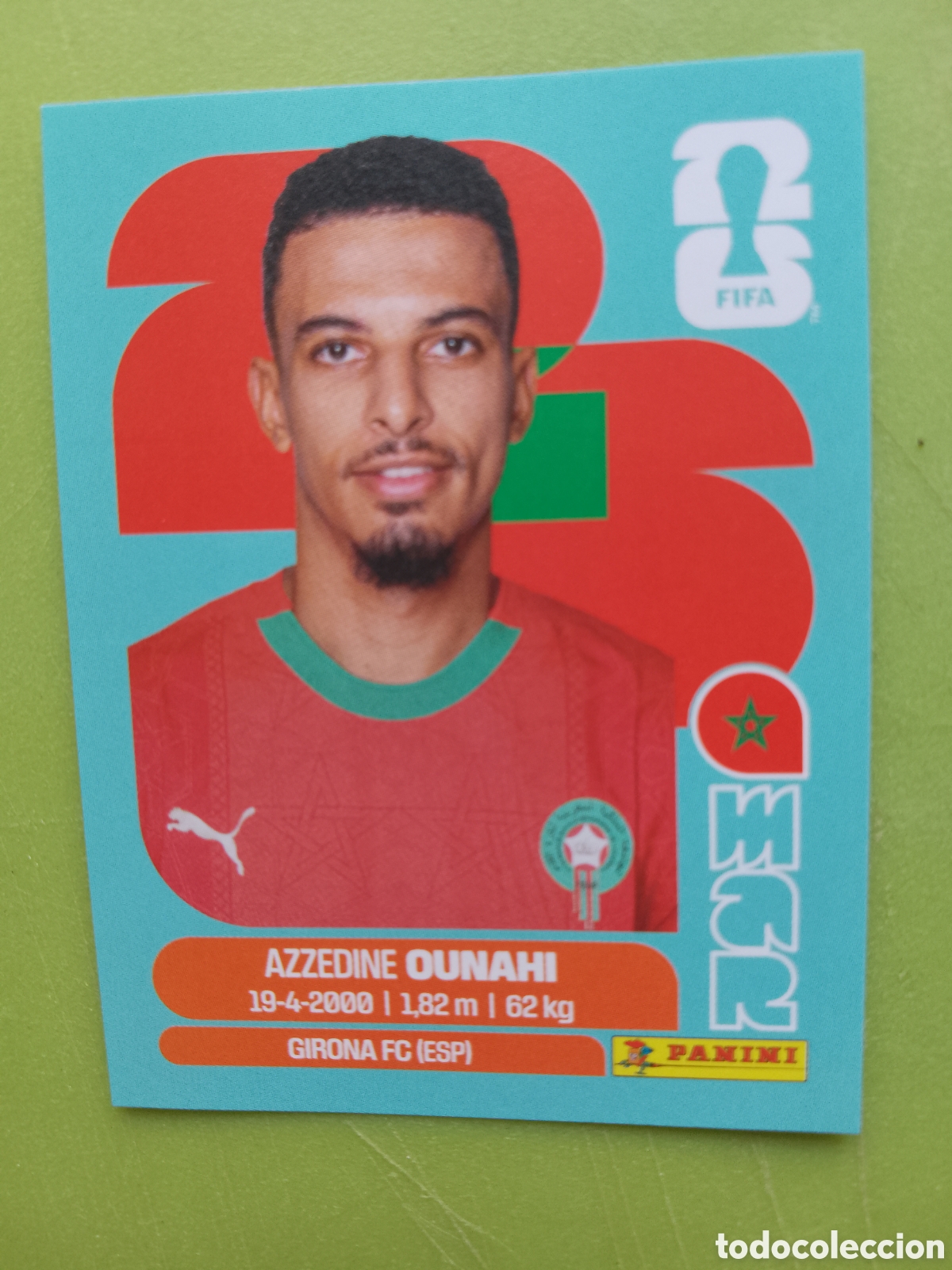 Cromos de F&uacute;tbol: MAR 11 -AZZEDINE OUNAHI - MAROC MARRUECOS -FIFA WORLD CUP 2026- MUNDIAL FUTBOL .STICKER PANINI MAR11