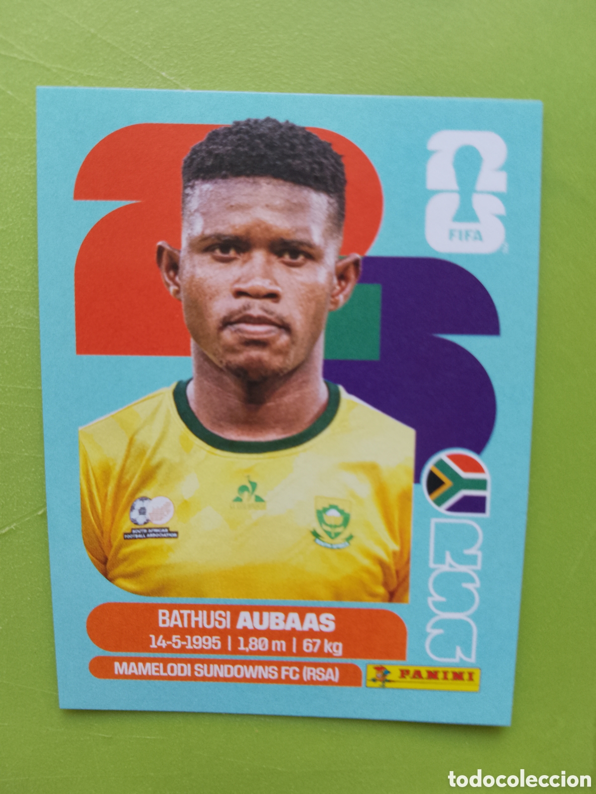 Cromos de F&uacute;tbol: RSA 14 -BATHUSI AUBAAS SOUTH AFRICA SUDAFRICA -FIFA WORLD CUP 2026- MUNDIAL .STICKER PANINI RSA14