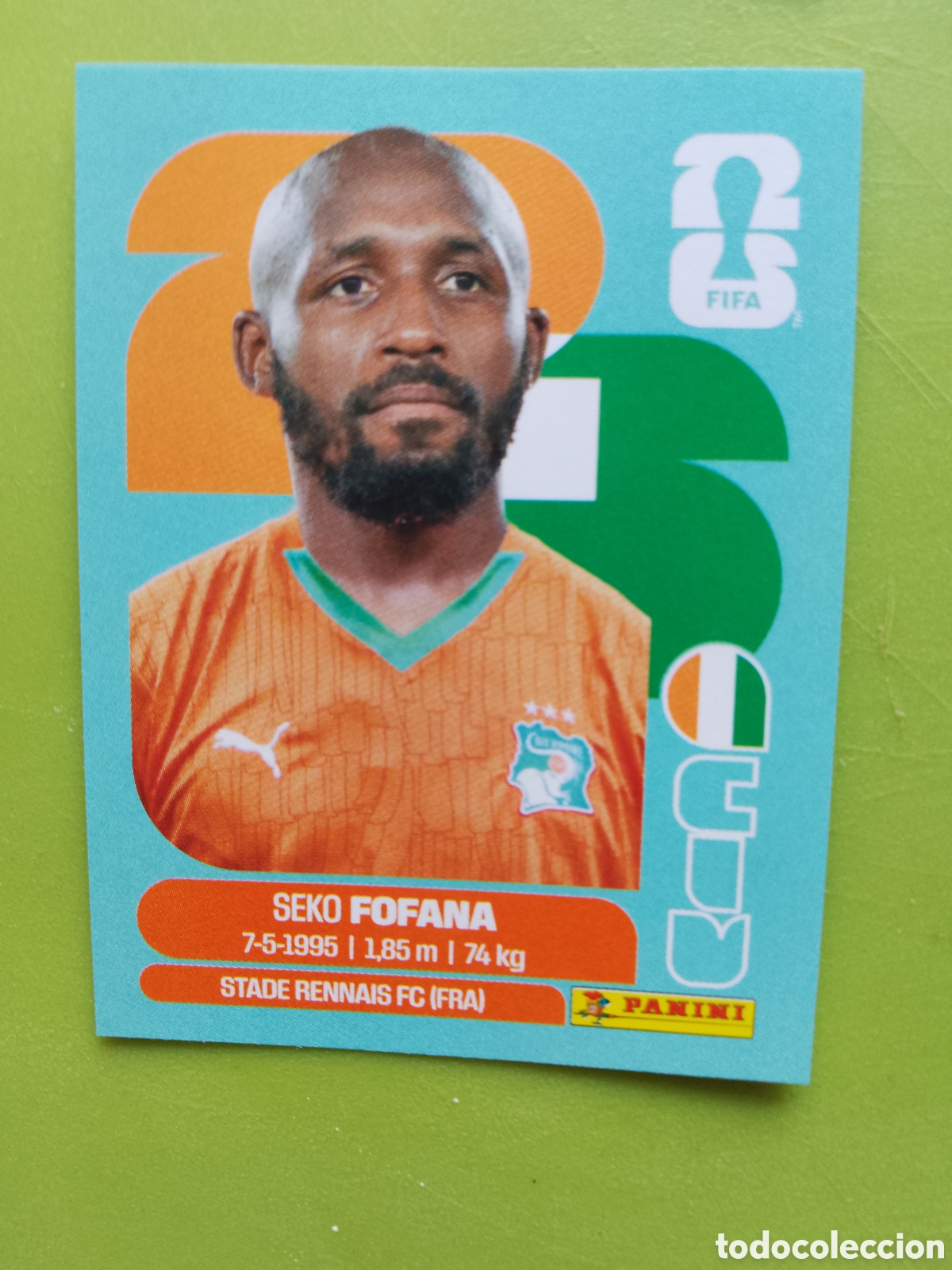 Cromos de Futebol: CIV 11 SEKO FOFANA COSTA DE MARFIL COTE D IVORY -FIFA WORLD CUP 2026- MUNDIAL .STICKER PANINI CIV11