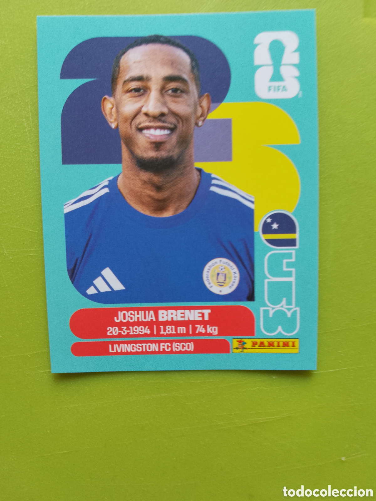 Cromos de Futebol: CUW 6 JOSHUA BRENET NEW ZEALAND NUEVA ZELANDA-FIFA WORLD CUP 2026-MUNDIAL FUTBOL.STICKER PANINI CUW6