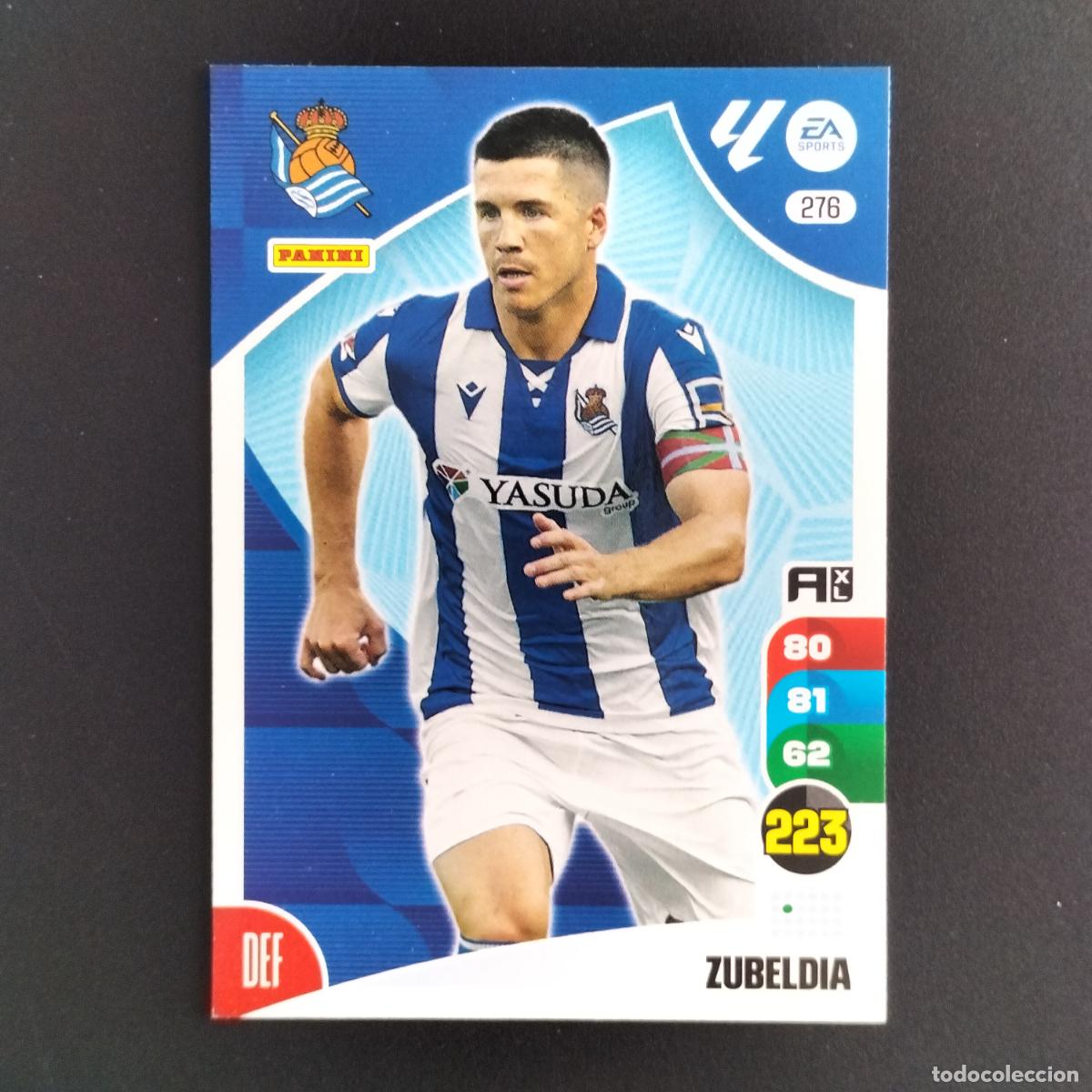 Fu&szlig;ball-Sticker: 276 ZUBELDIA REAL SOCIEDAD CROMOS ADRENALYN XL LALIGA CARD 2024 2025 24 25 PANINI