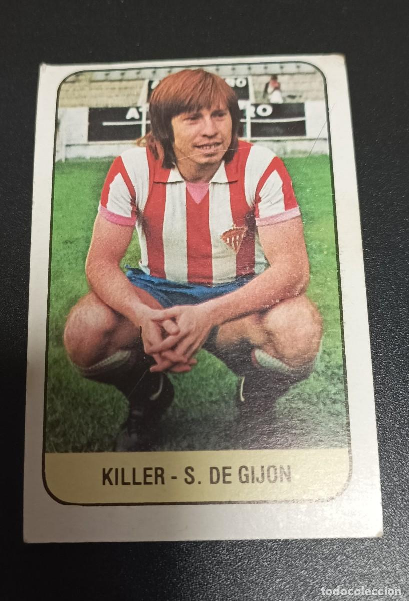 Fu&szlig;ball-Sticker: BAJA DIFICIL ESTE 1978 19791 78 79 - KILLER (SPORTING DE GIJON) - NUNCA PEGADO