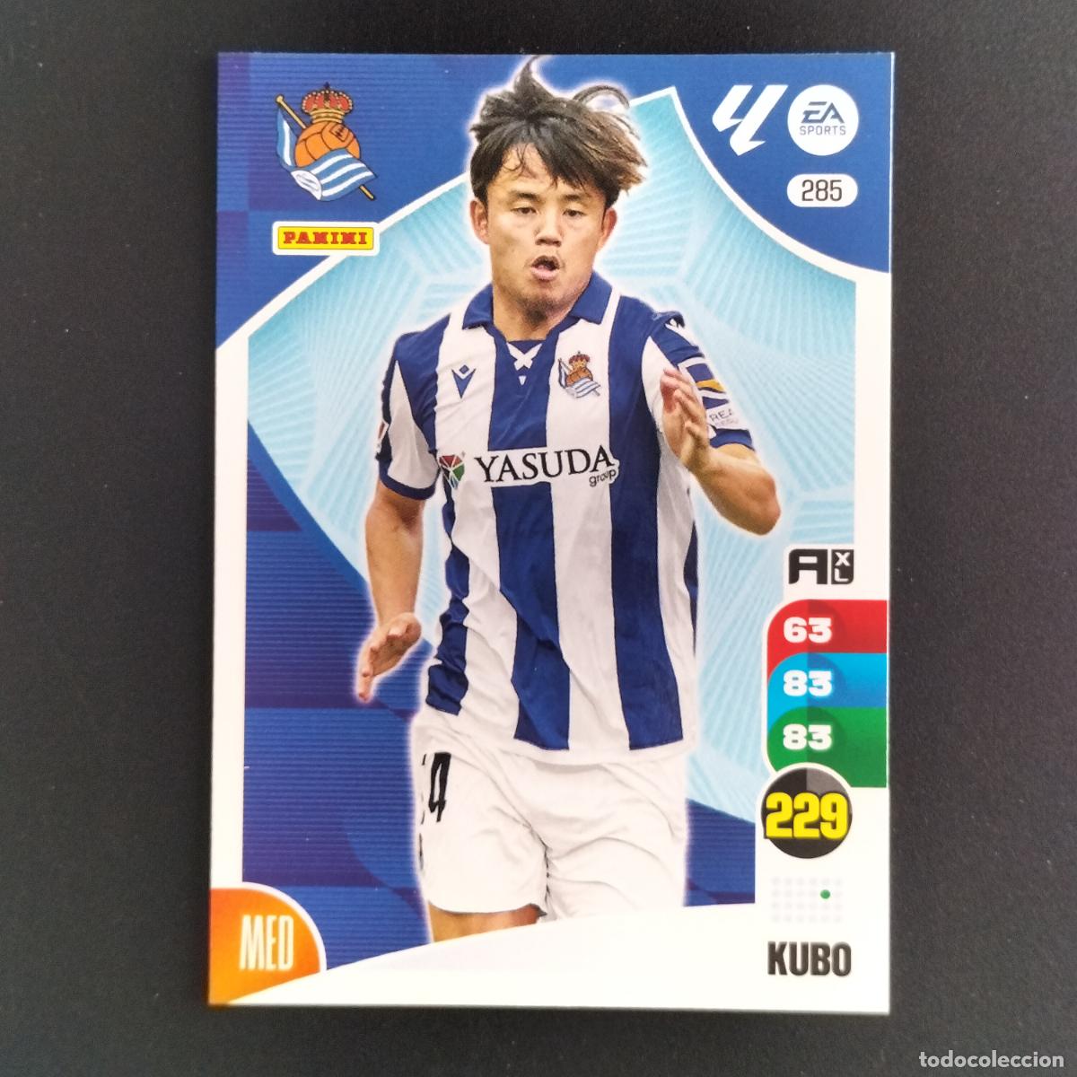 Fu&szlig;ball-Sticker: 285 KUBO REAL SOCIEDAD CROMOS ADRENALYN XL LALIGA CARD 2024 2025 24 25 PANINI