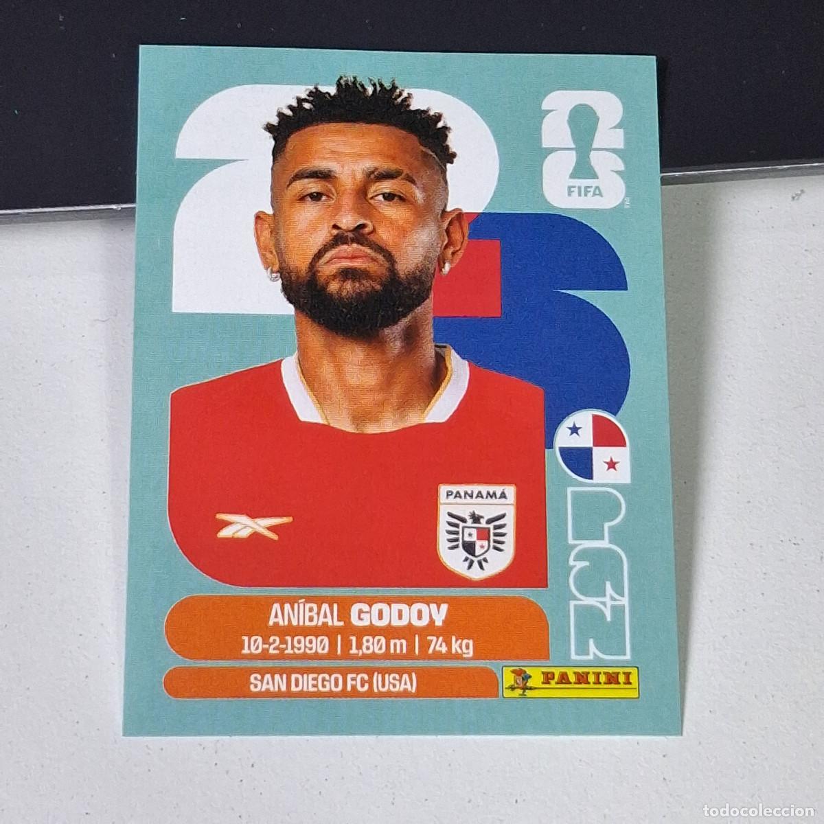 Fu&szlig;ball-Sticker: A38 PAN11 AN&Iacute;BAL GODOY 11 PANAM&Aacute; PAN MUND PANAM&Aacute; PAN MUNDIAL FIFA WORLD CUP 2026 STICKER PANINI