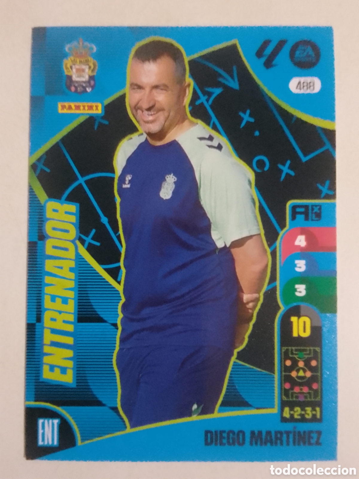 Fu&szlig;ball-Sticker: Adrenalyn XL 2024-25 n&deg; 488 Diego Mart&iacute;nez &bull; Las Palmas.
