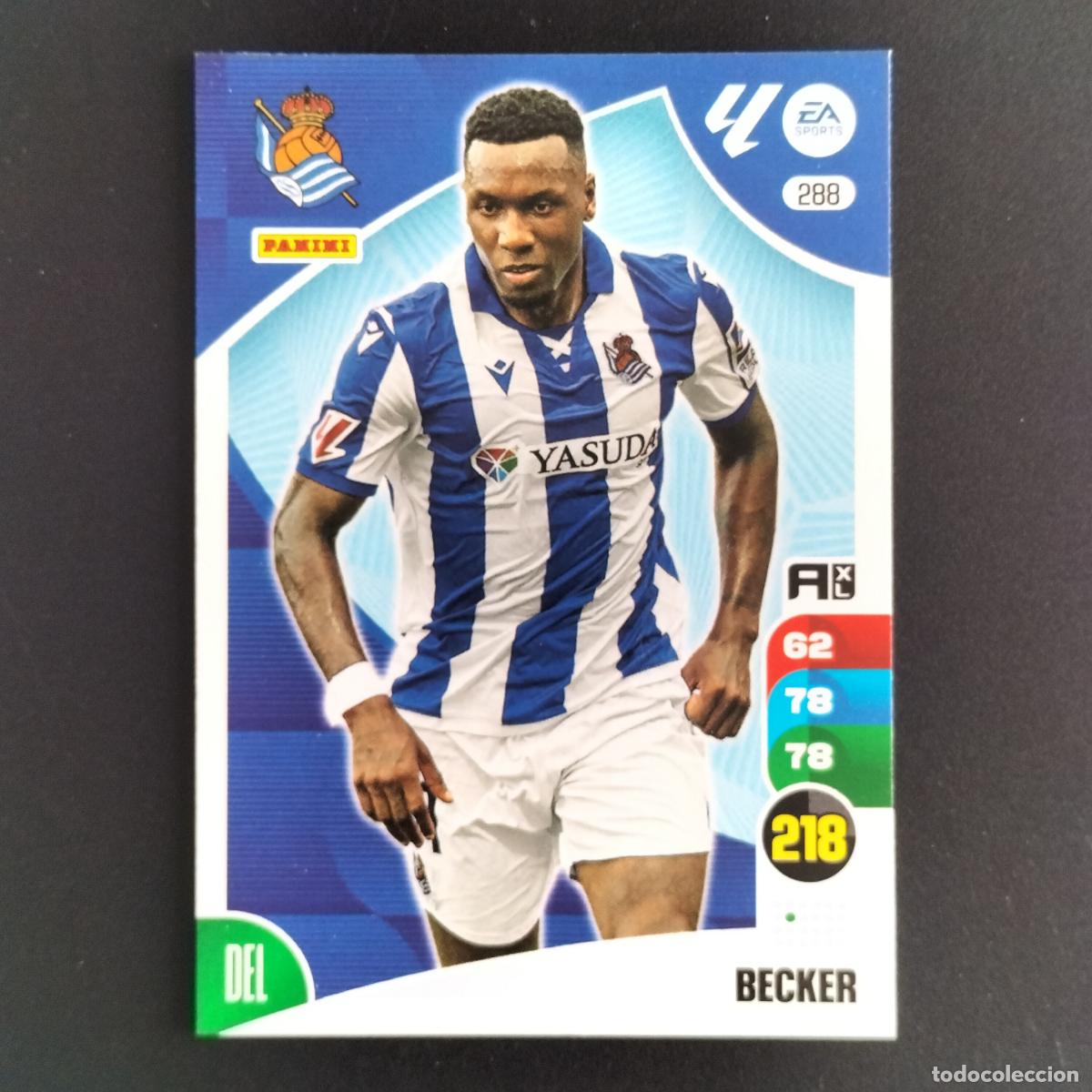 Fu&szlig;ball-Sticker: 288 BECKER REAL SOCIEDAD CROMOS ADRENALYN XL LALIGA CARD 2024 2025 24 25 PANINI