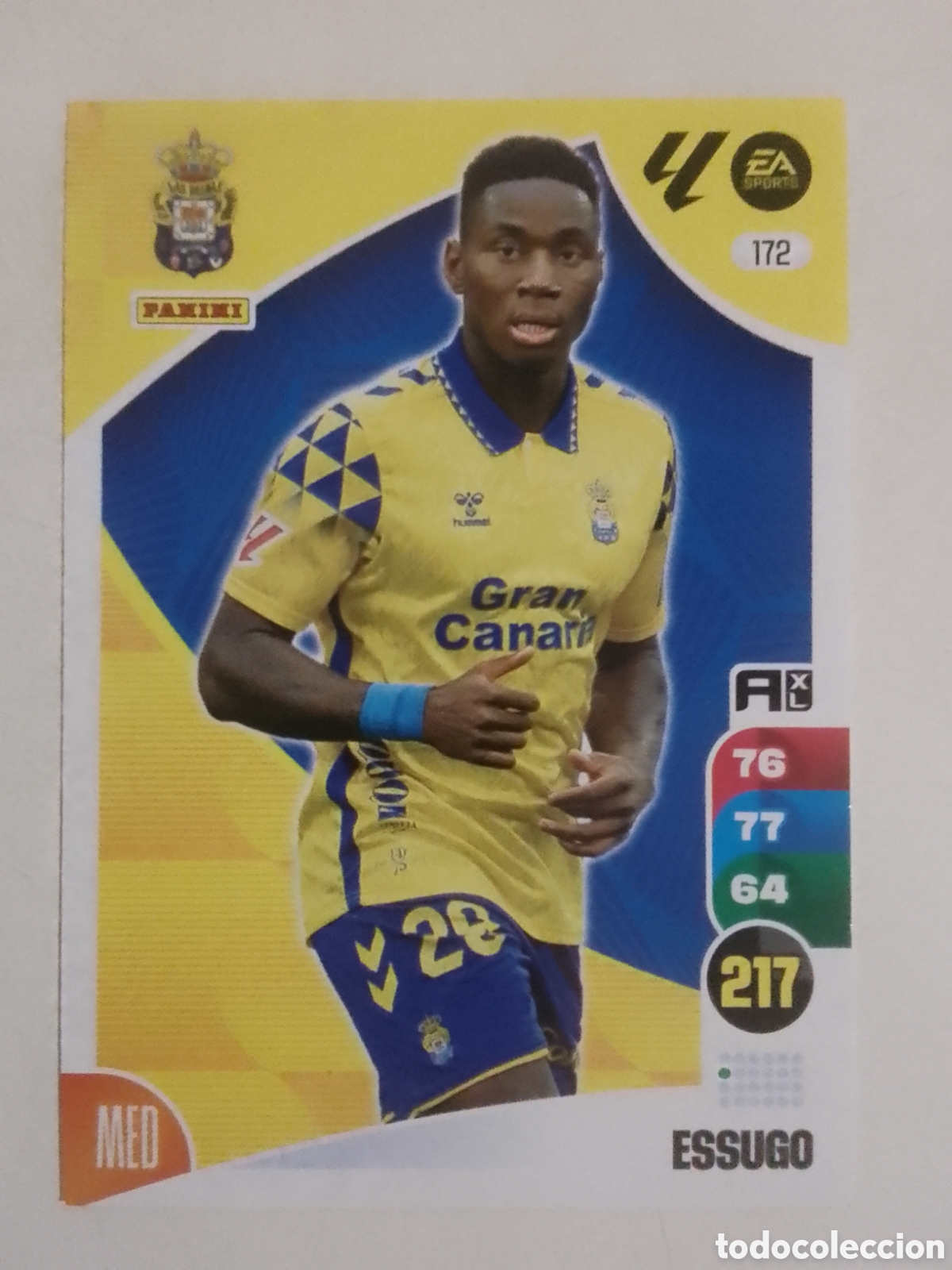 Fu&szlig;ball-Sticker: Adrenalyn XL 2024-25 n&deg; 172 Essugo &bull; Las Palmas.
