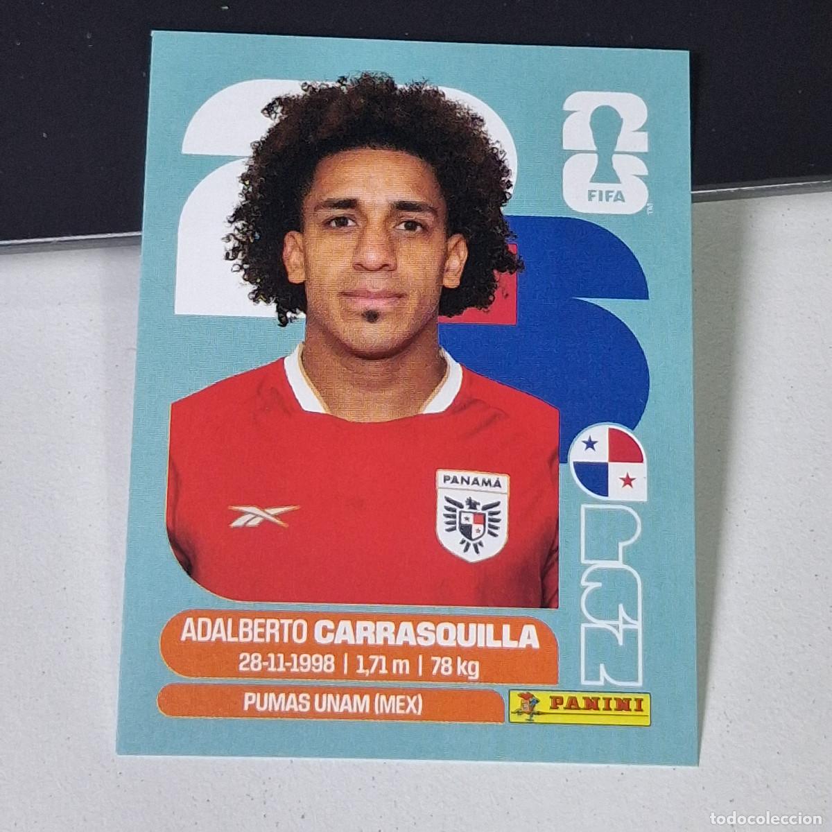 Fu&szlig;ball-Sticker: A38 PAN12 ADALBERTO CARRASQUILLA 12 PANAM&Aacute; PAN MUNDIAL FIFA WORLD CUP 2026 STICKER PANINI