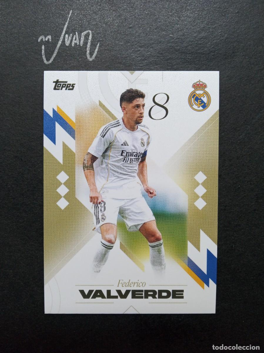 Cromos de F&uacute;tbol: N&ordm; 15 FEDERICO VALVERDE URUGUAY ⚽ TOPPS &reg; BLANCOS CHAMPIONS REAL MADRID 2025 2026 LIGA 25 26 NUEVO