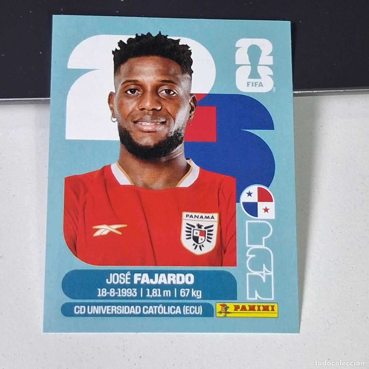 Cromos de F&uacute;tbol: A38 PAN17 JOS&Eacute; FAJARDO 17 PANAM&Aacute; PAN MUNDIAL FIFA WORLD CUP 2026 STICKER PANINI