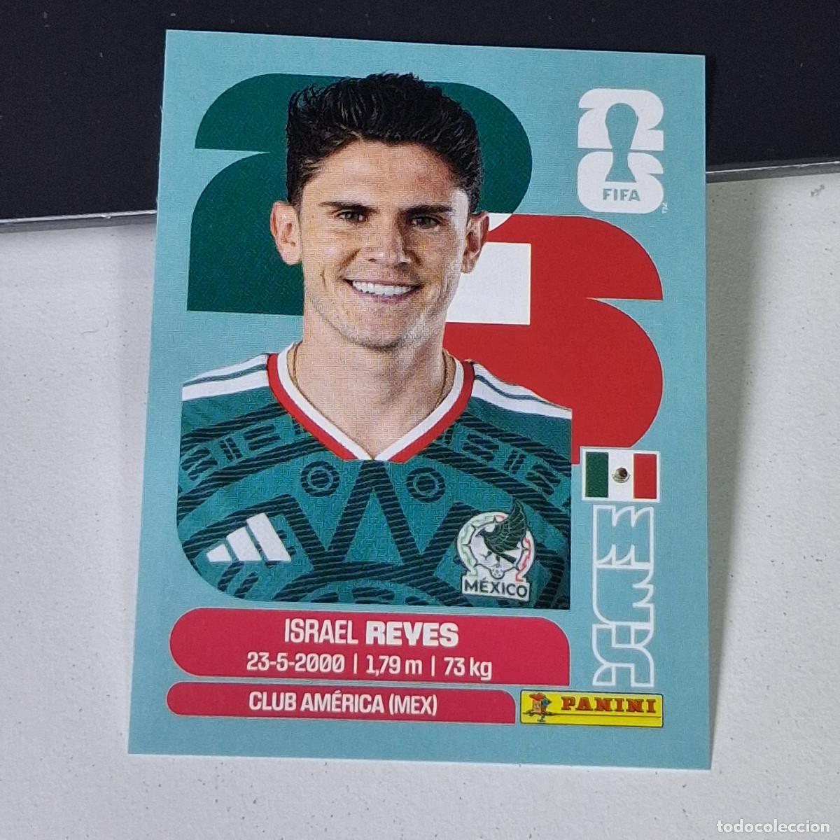 Cromos de F&uacute;tbol: A38 PMEX7 ISRAEL REYES 7 M&Eacute;XICO MEX MUNDIAL FIFA WORLD CUP 2026 STICKER PANINI