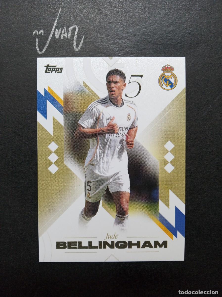 Cromos de F&uacute;tbol: N&ordm; 17 BELLINGHAM INGLATERRA ⚽ TOPPS &reg; LOS BLANCOS CHAMPIONS REAL MADRID 2025 2026 LIGA 25 26 NUEVO