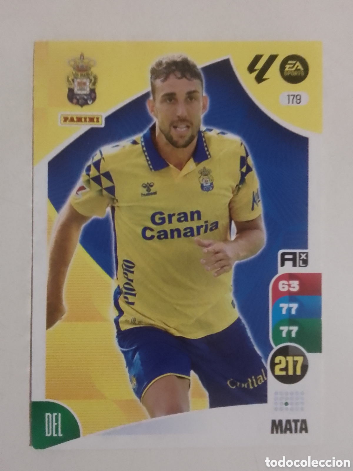 Fu&szlig;ball-Sticker: Adrenalyn XL 2024-25 n&deg; 178 Mata &bull; Las Palmas.