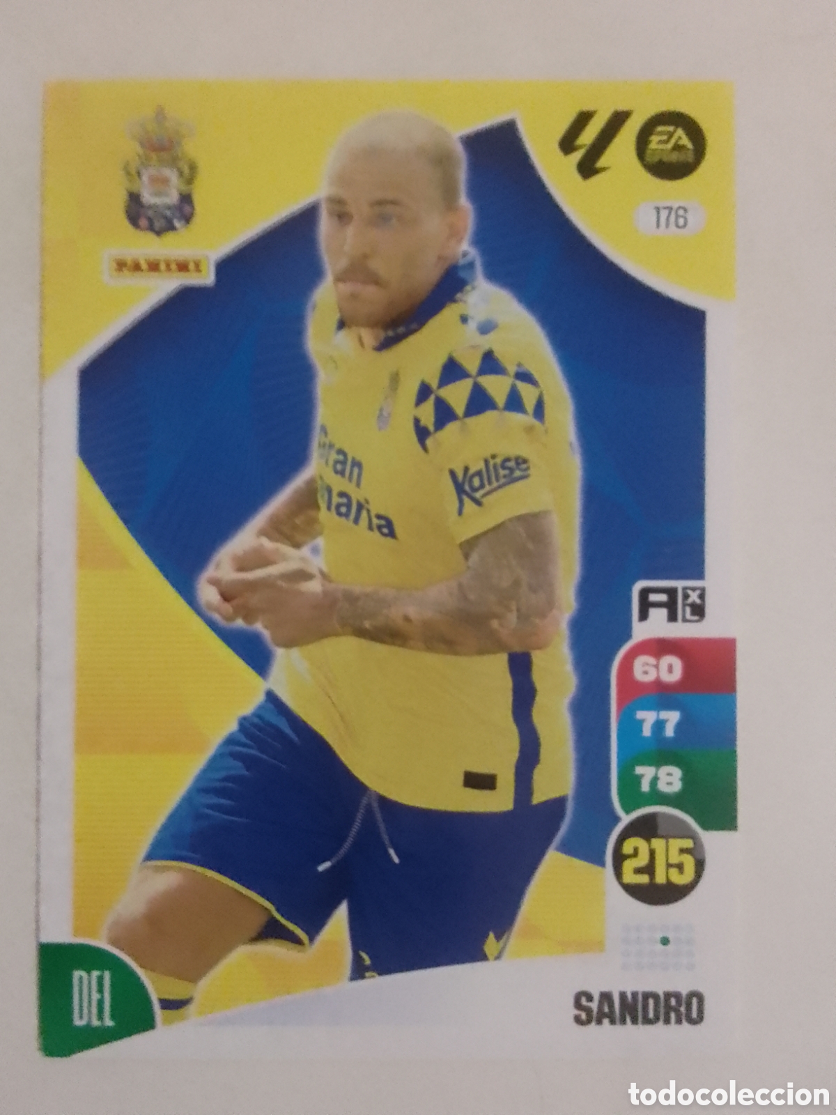 Fu&szlig;ball-Sticker: Adrenalyn XL 2024-25 n&deg; 176 Sandro &bull; Las Palmas.