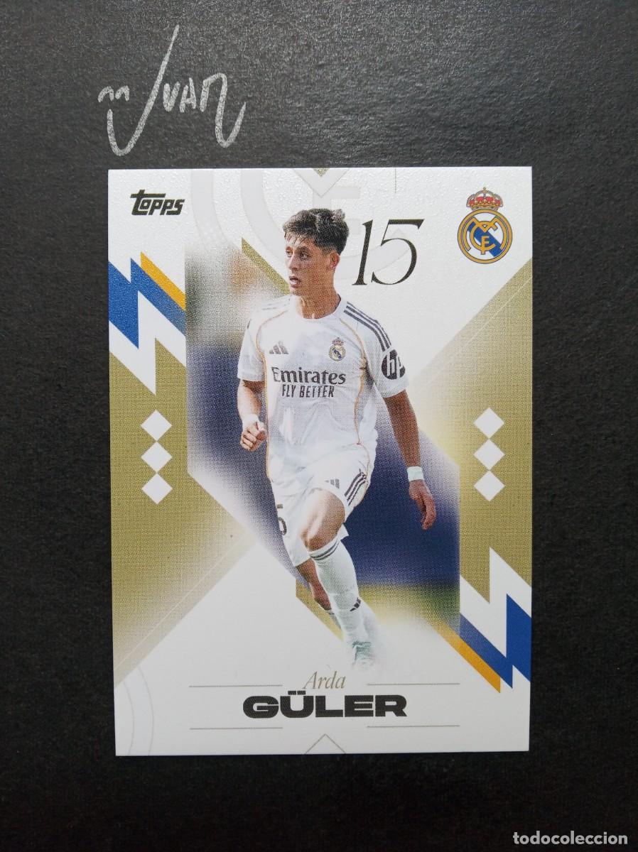Football Stickers: N&ordm; 19 ARDA GULER TURQUIA ⚽ TOPPS &reg; LOS BLANCOS CHAMPIONS REAL MADRID 2025 2026 LIGA 25 26 NUEVO