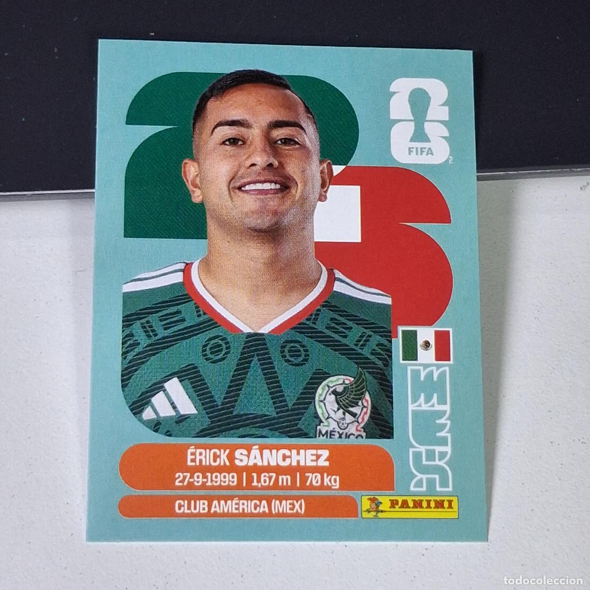 Cartes &agrave; collectionner de Football: A38 MEX14 &Eacute;RICK S&Aacute;NCHEZ 14 M&Eacute;XICO MEX MUNDIAL FIFA WORLD CUP 2026 STICKER PANINI