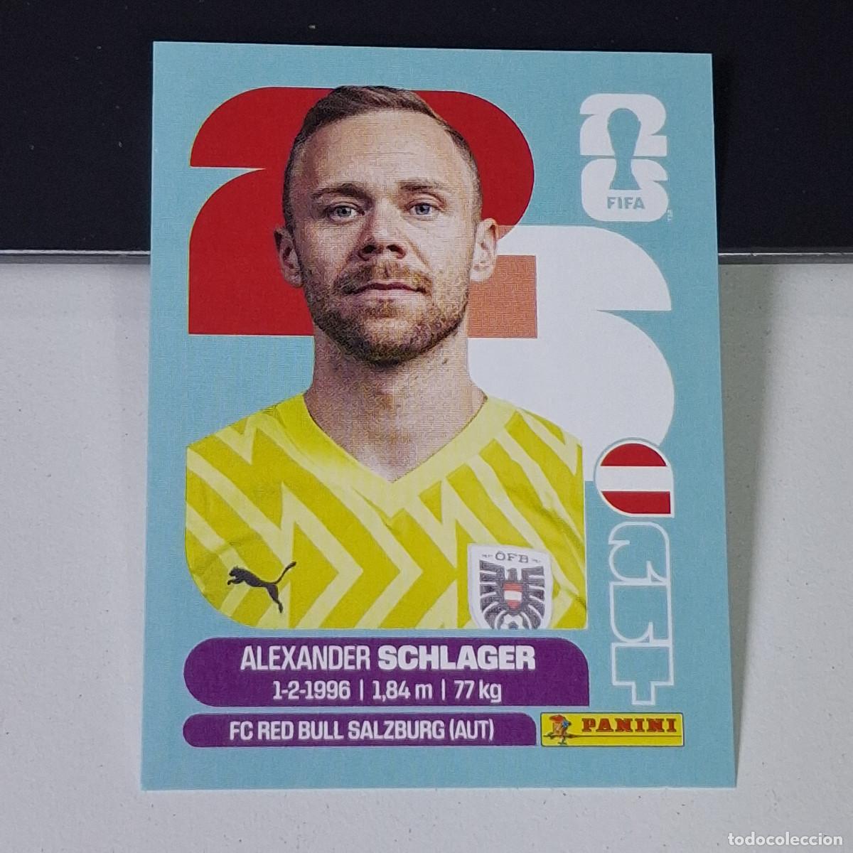 Football Stickers: A38 AUT 2 AUT2 ALEXANDER SCHLAGER AUSTRIA AUT MUNDIAL FIFA WORLD CUP 2026 STICKER PANINI