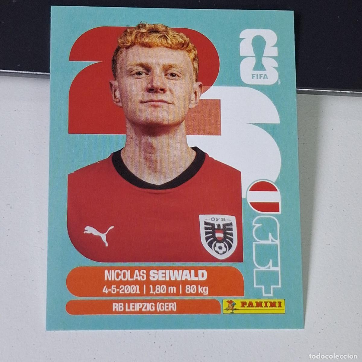 Football Stickers: A38 AUT 15 AUT15 NICOLAS SEIWALD AUSTRIA AUT MUNDIAL FIFA WORLD CUP 2026 STICKER PANINI