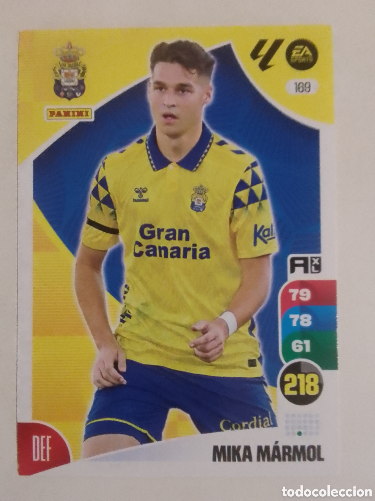 Football Stickers: Adrenalyn XL 2024-25 n&deg; 169 Mika M&aacute;rmol &bull; Las Palmas.