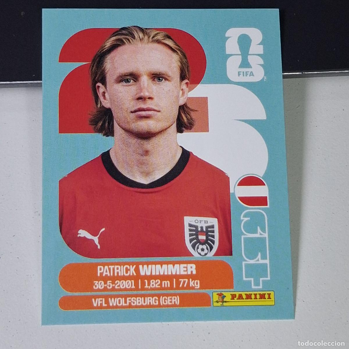 Football Stickers: A38 AUT 17 AUT17 PATRICK WIMMER AUSTRIA AUT MUNDIAL FIFA WORLD CUP 2026 STICKER PANINI