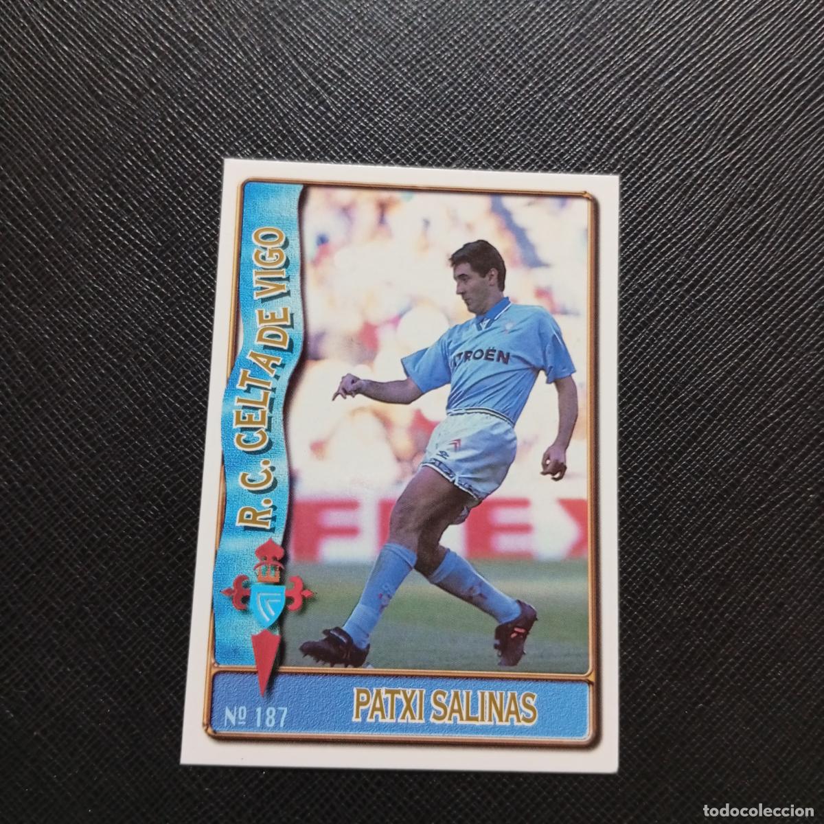 Football Stickers: 187 PATXI SALINAS CELTA MUNDICROMO 1996 1997 CROMO FUTBOL LIGA 96 97 - A206 PG27