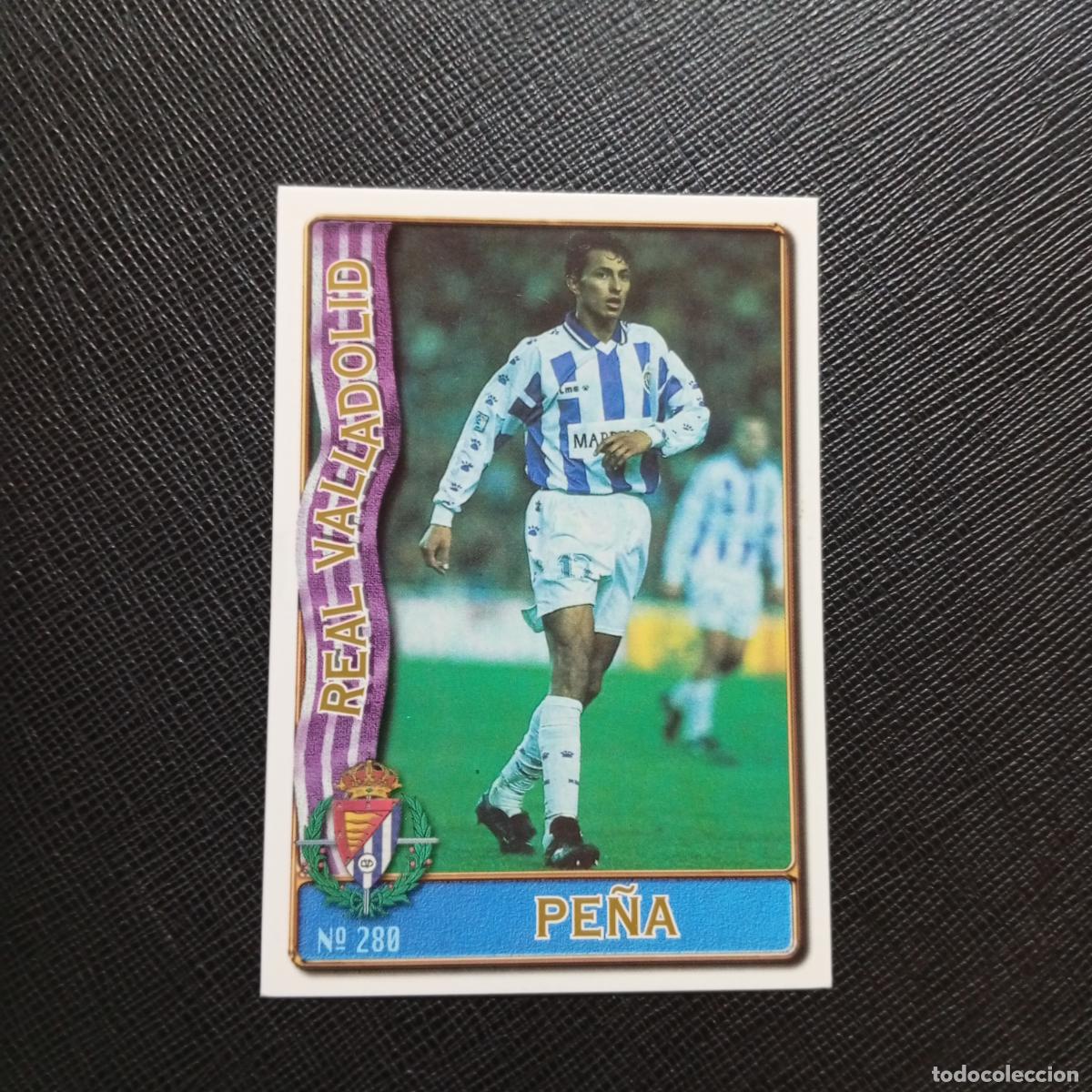 Cartes &agrave; collectionner de Football: 280 PE&Ntilde;A VALLADOLID MUNDICROMO 1996 1997 CROMO FUTBOL LIGA 96 97 - A206 PG42