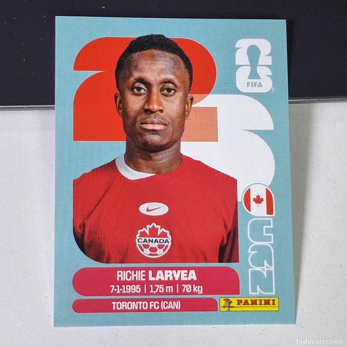 Cromos de F&uacute;tbol: A38 CAN6 RICHIE LARYEA 6 CANAD&Aacute; CAN MUNDIAL FIFA WORLD CUP 2026 STICKER PANINI