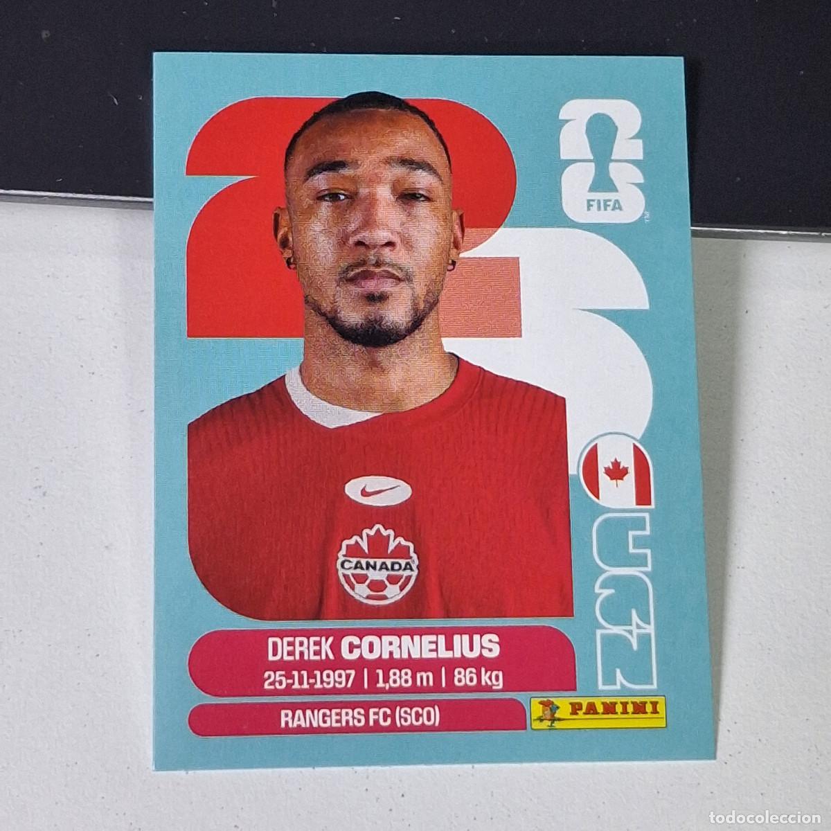Cromos de F&uacute;tbol: A38 CAN7 DEREK CORNELIUS 7 CANAD&Aacute; CAN MUNDIAL FIFA WORLD CUP 2026 STICKER PANINI