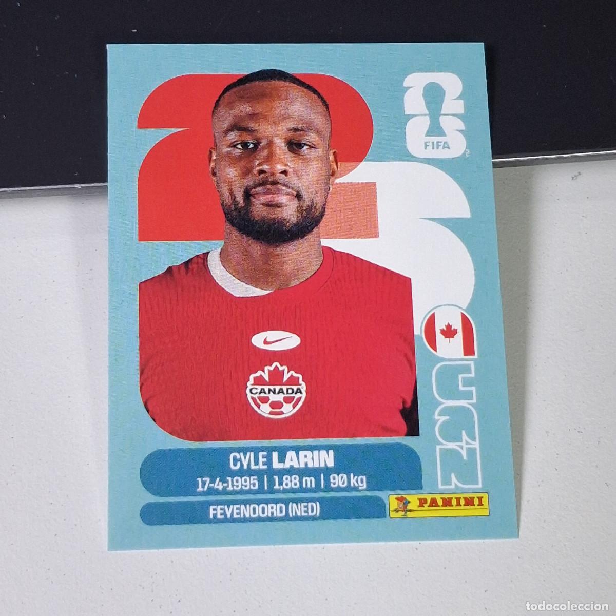 Cromos de F&uacute;tbol: A38 CAN19 CYLE LARIN 19 CANAD&Aacute; CAN MUNDIAL FIFA WORLD CUP 2026 STICKER PANINI