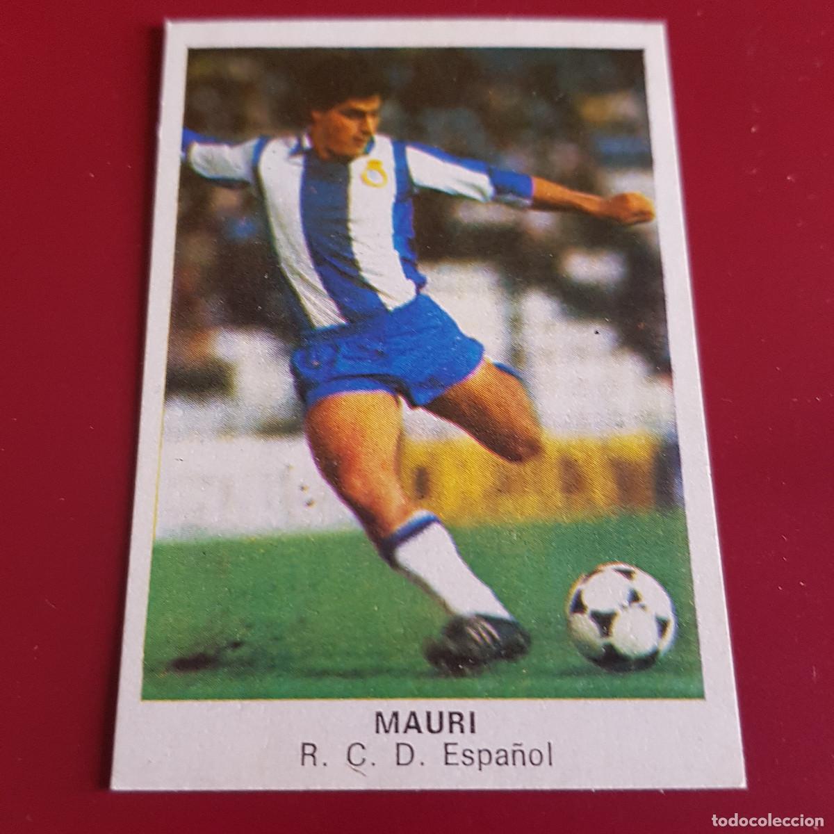 Cromos de F&uacute;tbol: CROPAN - CROMOS CANO - FUTBOL 1983 1984 - 83 84 - ESPA&Ntilde;OL - MAURI - NUNCA PEGADO