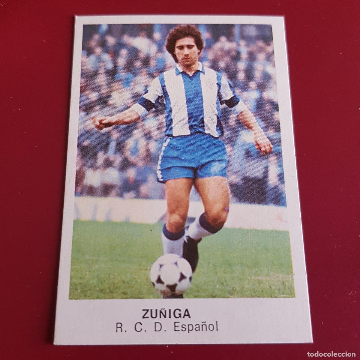 Cromos de F&uacute;tbol: CROPAN - CROMOS CANO - FUTBOL 1983 1984 - 83 84 - ESPA&Ntilde;OL - ZU&Ntilde;IGA - NUNCA PEGADO