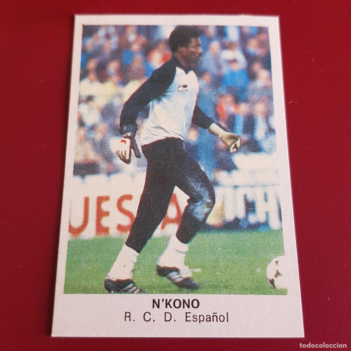 Cromos de F&uacute;tbol: CROPAN - CROMOS CANO - FUTBOL 1983 1984 - 83 84 - ESPA&Ntilde;OL - N KONO - NUNCA PEGADO