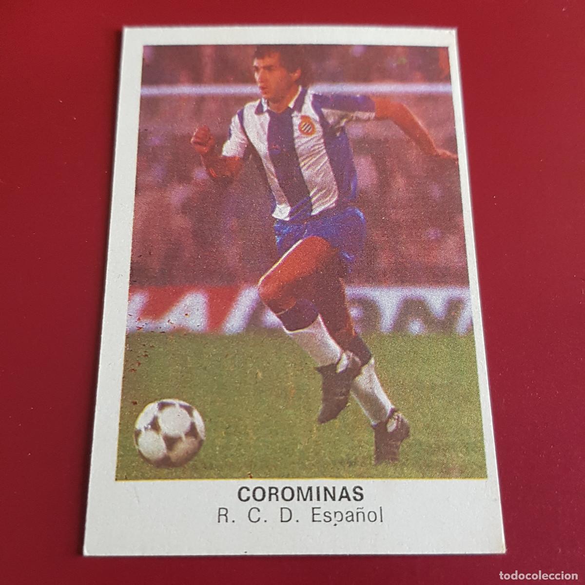 Cromos de F&uacute;tbol: CROPAN - CROMOS CANO - FUTBOL 1983 1984 - 83 84 - ESPA&Ntilde;OL - COROMINAS - NUNCA PEGADO
