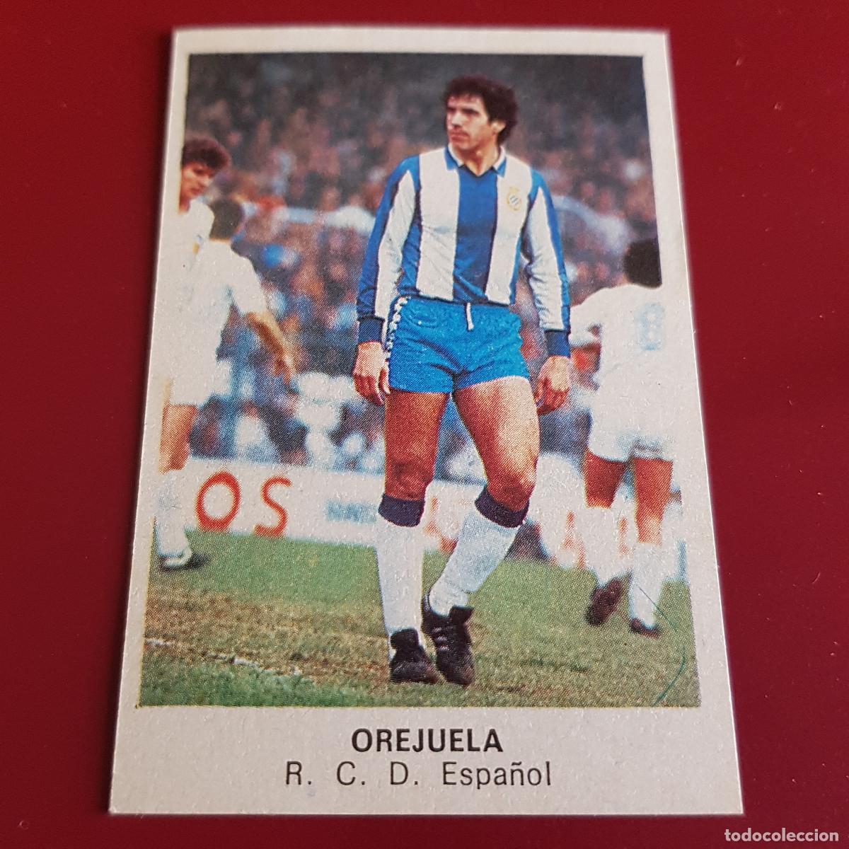 Cromos de F&uacute;tbol: CROPAN - CROMOS CANO - FUTBOL 1983 1984 - 83 84 - ESPA&Ntilde;OL - OREJUELA - NUNCA PEGADO