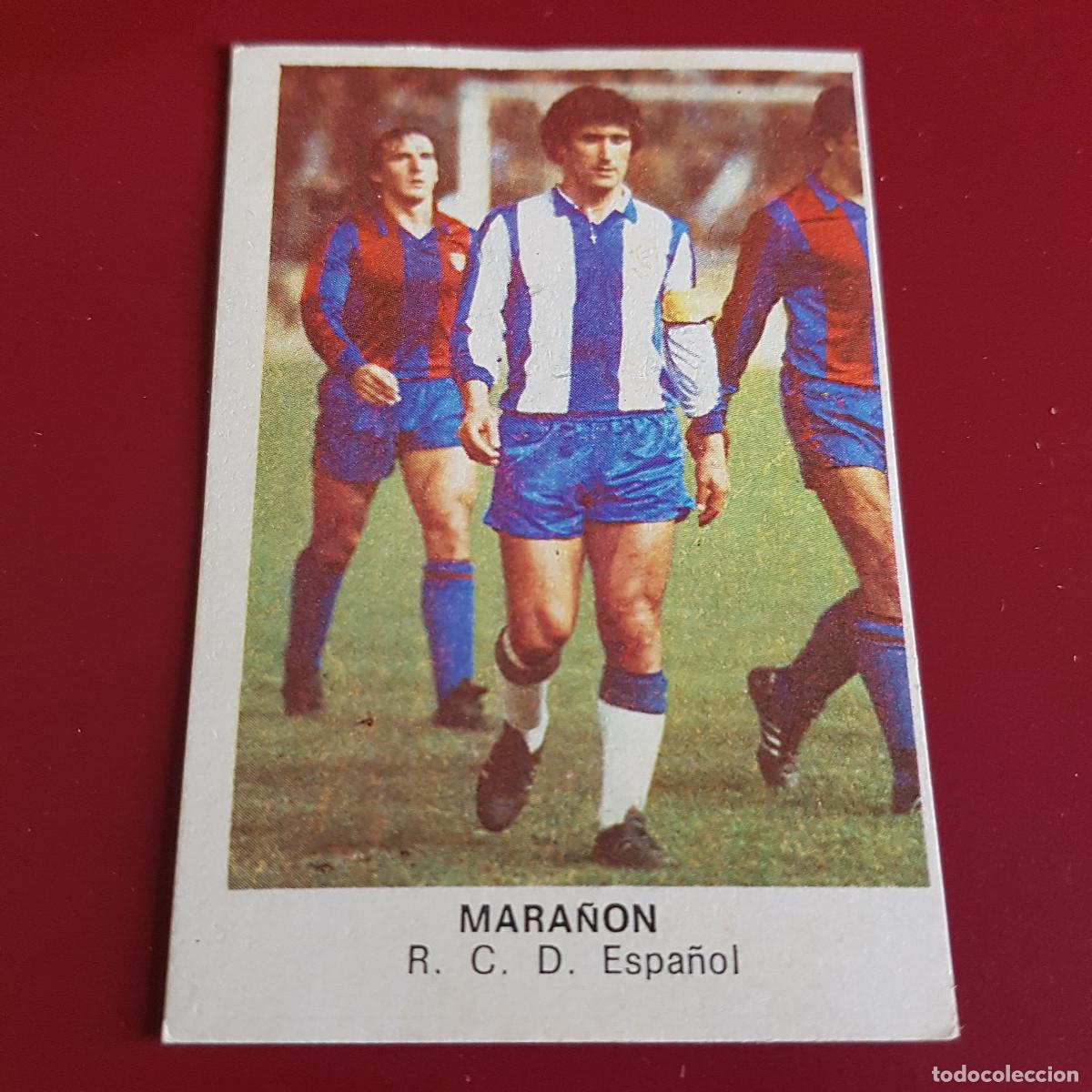 Cromos de F&uacute;tbol: CROPAN - CROMOS CANO - FUTBOL 1983 1984 - 83 84 - ESPA&Ntilde;OL - MARA&Ntilde;ON - NUNCA PEGADO