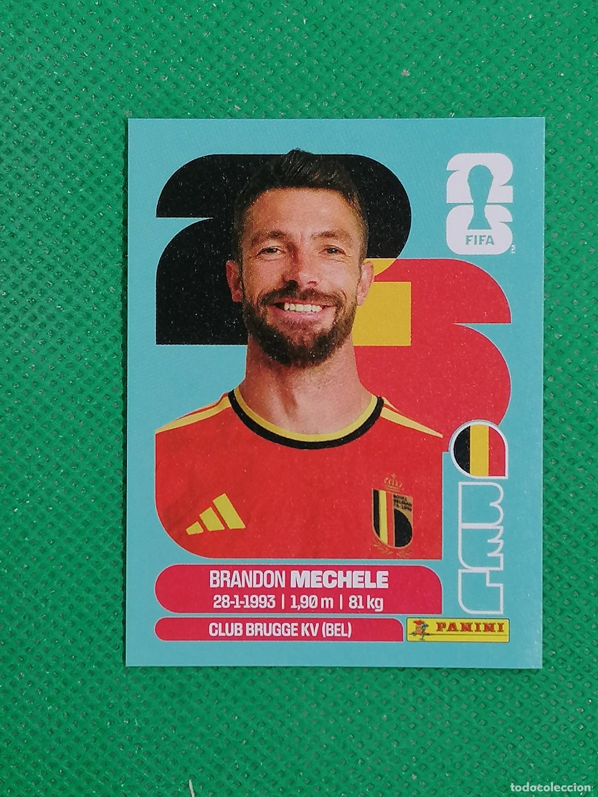 Cromos de F&uacute;tbol: BEL 6 BEL6 BRANDON MECHELE BELGICA ⚽ PANINI FIFA MUNDIAL WORLD CUP 26 2026 STICKER ⚽