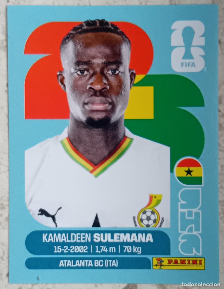 Fu&szlig;ball-Sticker: Figurina Panini 2026 Cromo World Cup Usa Mundial 2026 Kamaldeen Sulemana Ghana n GHA 12