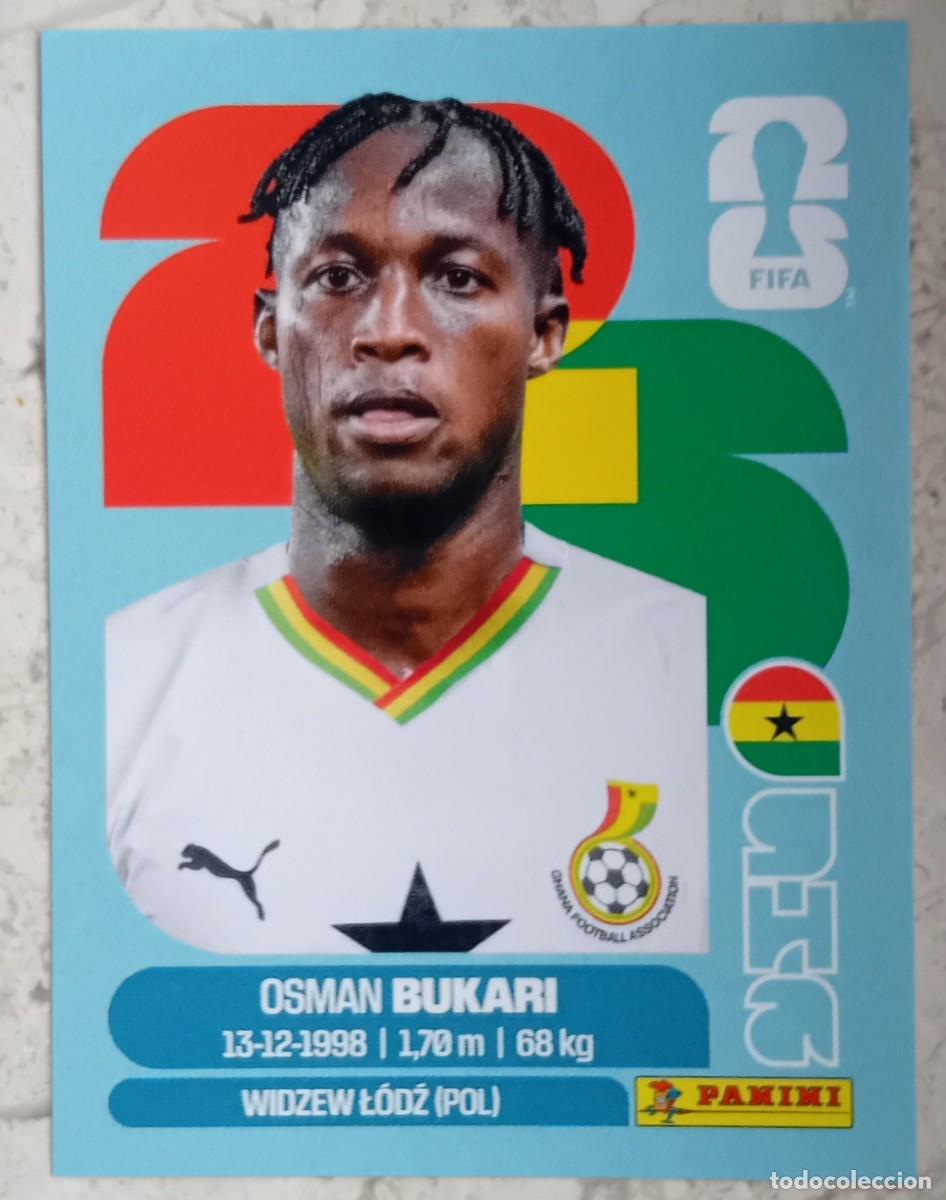 Fu&szlig;ball-Sticker: Figurina Panini 2026 Cromo World Cup Usa Mundial 2026 Osman Bukari Ghana n GHA 19
