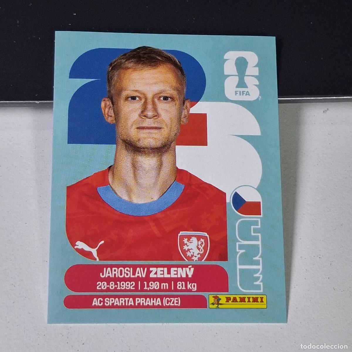 Fu&szlig;ball-Sticker: A38 CZE6 JAROSLAV ZELEN&Yacute; 6 REP&Uacute;BLICA CHECA CHEQUIA CZE MUNDIAL FIFA WORLD CUP 2026 STICKER PANINI