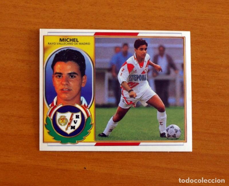 Fu&szlig;ball-Sticker: Rayo Vallecano - Michel - COLOCA - Ediciones Este Liga 1996-1997, 96-97 - Nunca Pegado