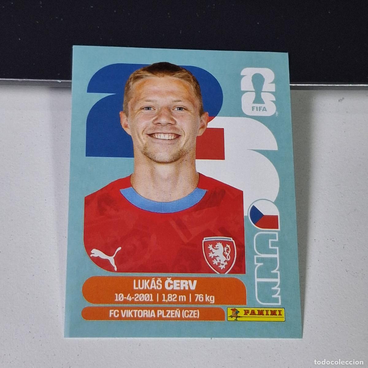 Fu&szlig;ball-Sticker: A38 CZE11 LUK&Aacute;&Scaron; ČERV 11 REP&Uacute;BLICA CHECA CHEQUIA CZE MUNDIAL FIFA WORLD CUP 2026 STICKER PANINI