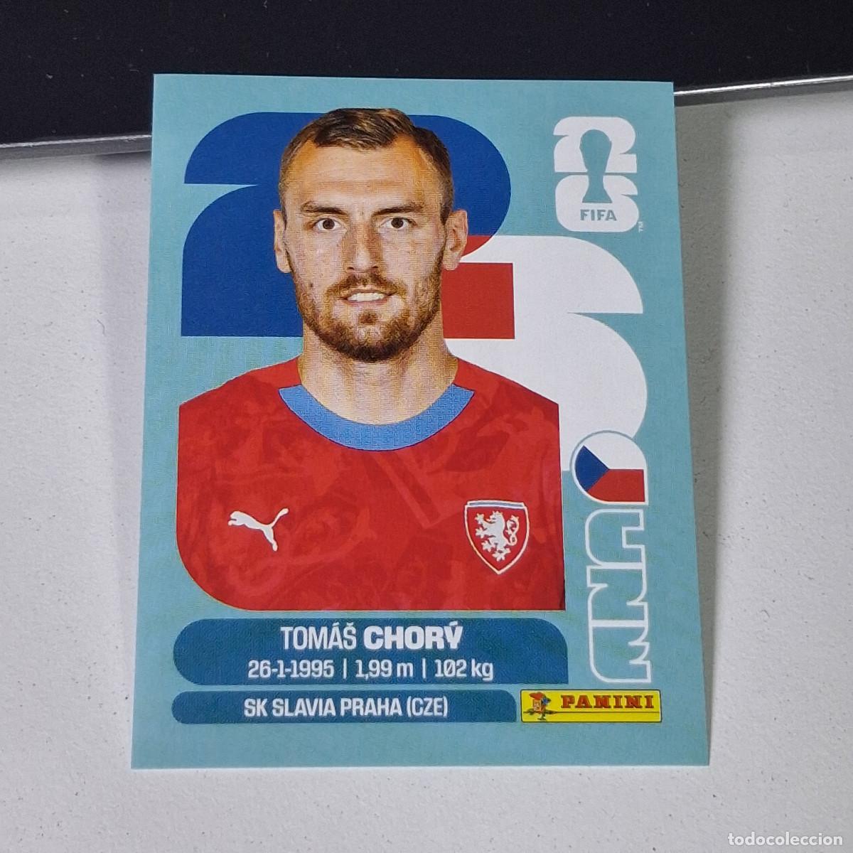 Figurine di Calcio: A38 CZE17 TOM&Aacute;&Scaron; CHOR&Yacute; 17 REP&Uacute;BLICA CHECA CHEQUIA CZE MUNDIAL FIFA WORLD CUP 2026 STICKER PANINI