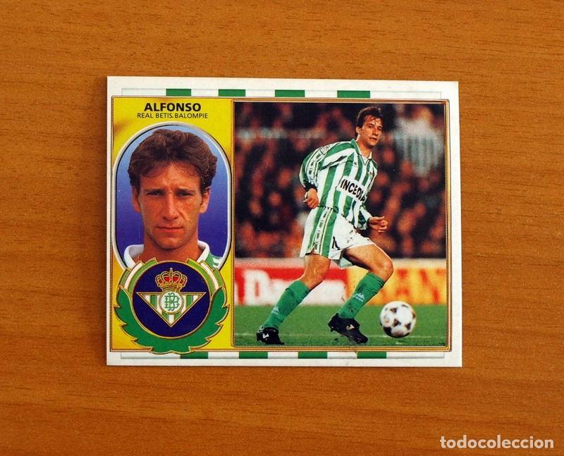 Fu&szlig;ball-Sticker: Real Betis - Alfonso - COLOCA - Ediciones Este Liga 1996-1997, 96-97 - Nunca Pegado